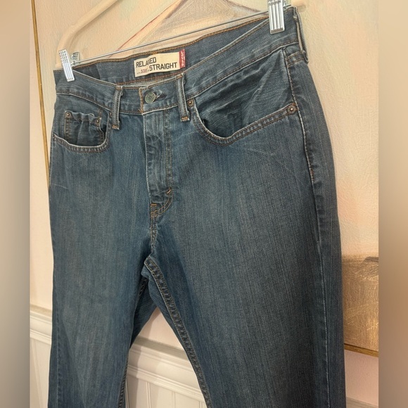 LEVIS Relaxed Straight Fit Medium Wash Jeans Size 32x32* - Picture 4 of 8